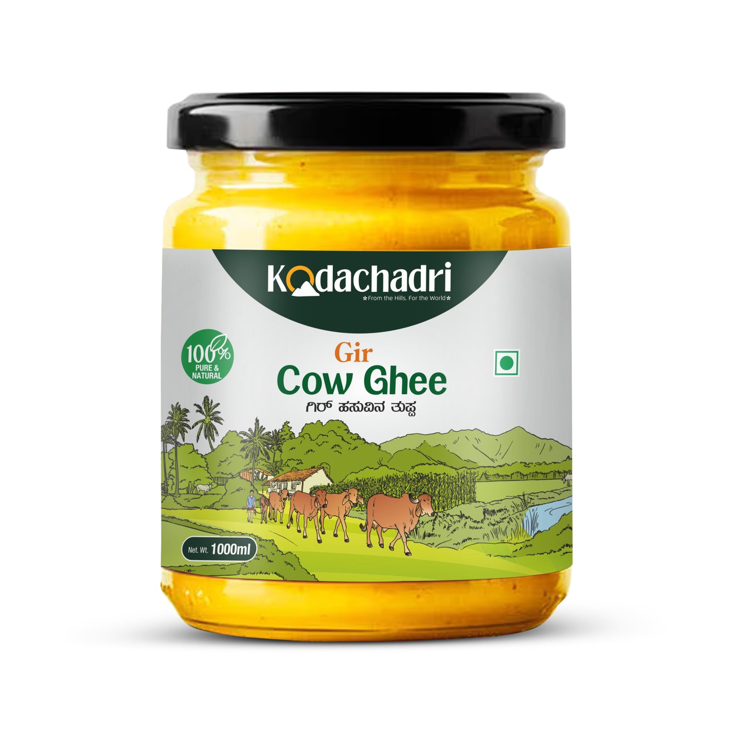 Malenadu Gidda and Gir Cow Ghee Combo