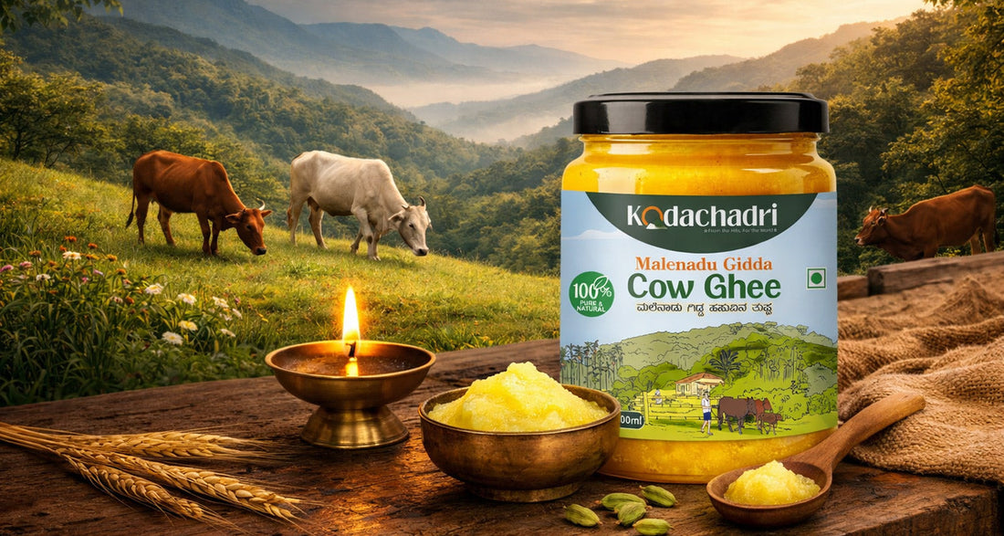 Kodachadri A2 Ghee: Pure Malenadu Goodness, Straight From the Western Ghats to Your Home